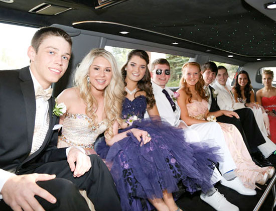 Charter Bus for Prom Night